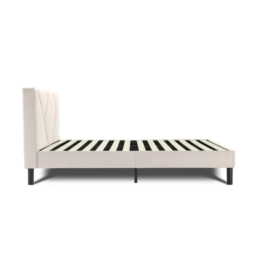 Lit Japandi – Demi-carré Beige – Zeffirio