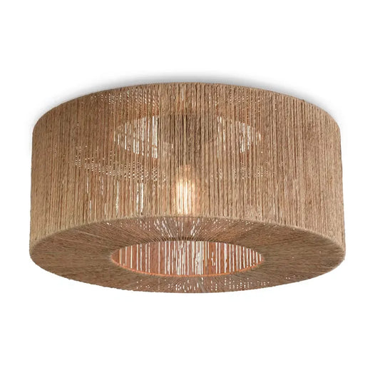 Plafonnier Japandi Jute Ø 60 – Iguazu