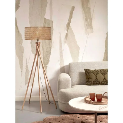 Lampadaire Japandi Bambou Naturel – Java