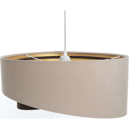 Suspension Japandi Tissu Beige – Galaxy Eco