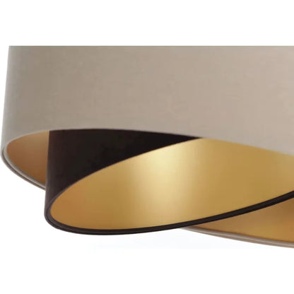 Suspension Japandi Tissu Beige – Galaxy Eco