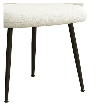 Chaises Japandi Tissu Écru – Alice