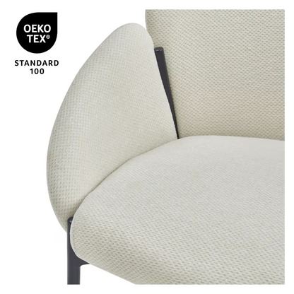 Chaises Japandi Tissu Écru – Candice