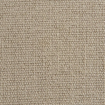 Fauteuil Japandi Tissu Chenille Beige & Métal Noir – Farel