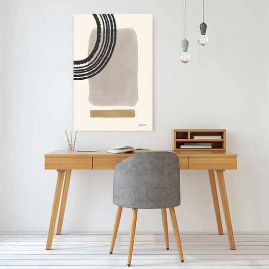 Tableau Japandi Années 50 Imprimé sur Toile 40x60 – Niro