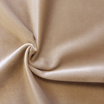 Rideau Japandi Velours Feutre Uni Lin 135×260 – Maro
