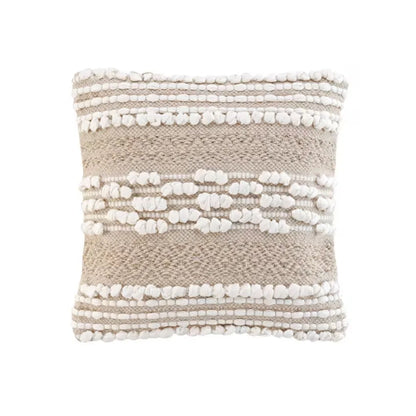 Coussin Japandi Déhoussable Beige 40×40 – Naya
