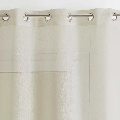 Rideau Japandi Voilage Lin Fluide 140×260 – Linu