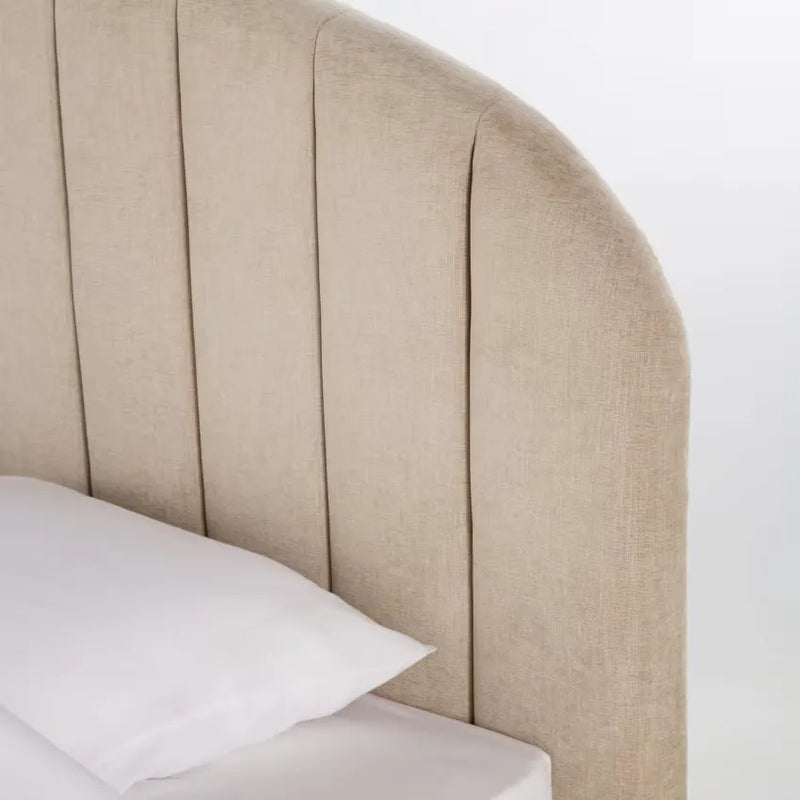 Lit Japandi 180x200 Coffre Beige – Cozy