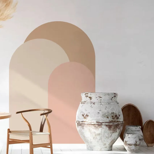 Papier peint Japandi Arches Pastel 170x120 cm – Noa