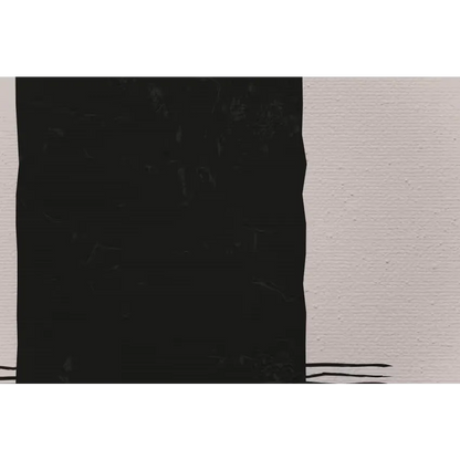 Toile Japandi Imprimé HD Pinceau Noir 60x40 – Black Brush
