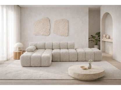 Canapé Japandi Modulaire Bouclette Abriamo - Selia