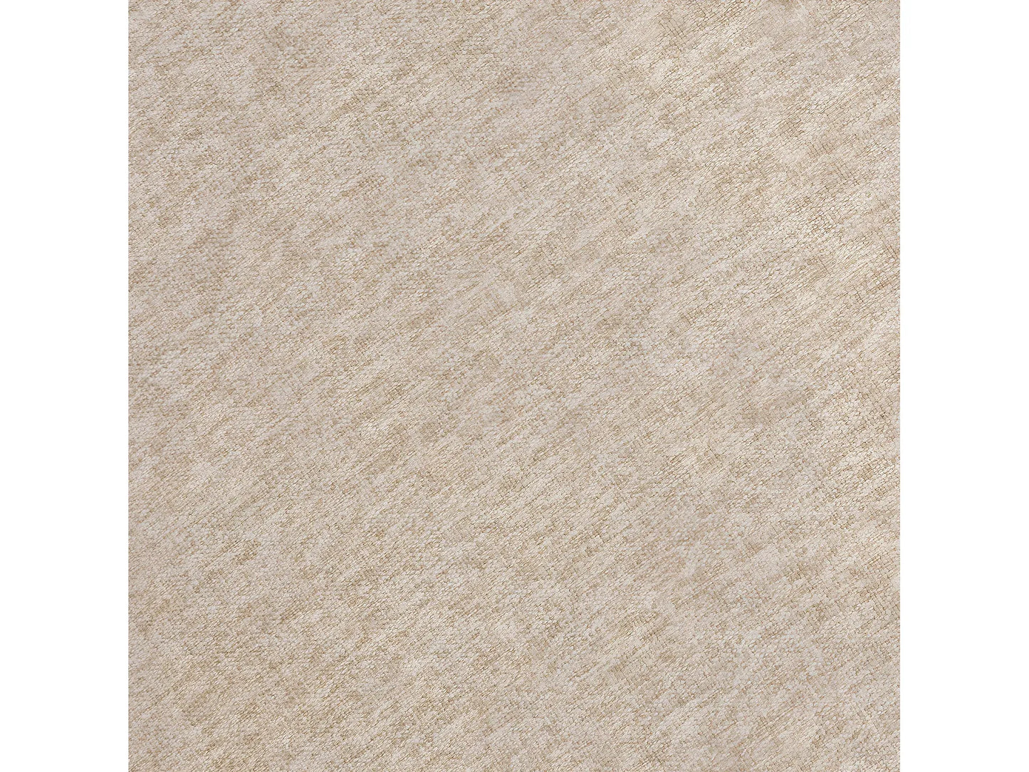 Fauteuil Japandi Chauffeuse Chiné Beige - 1 Place