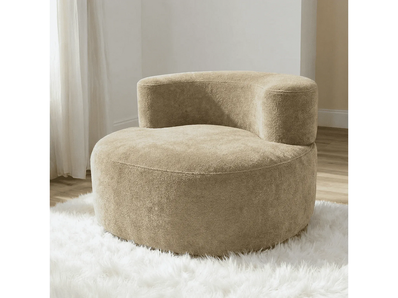 Fauteuil Japandi Rond - Milo