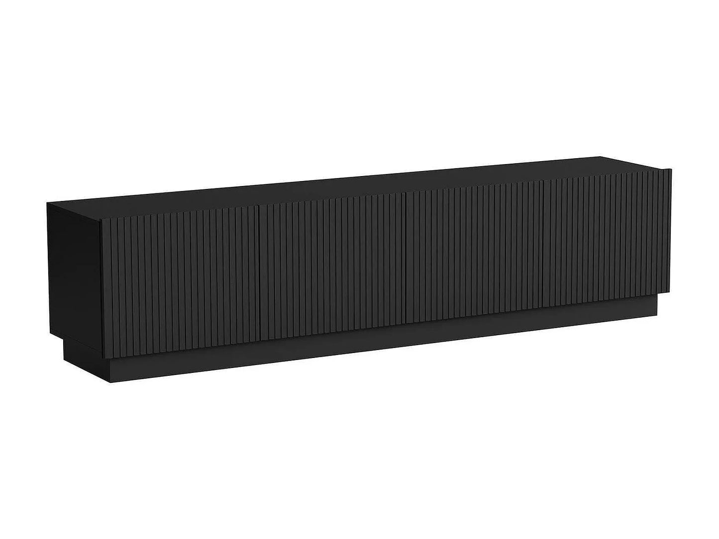 Meuble TV Japandi Design Noir - Macherio