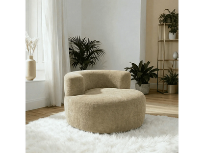 Fauteuil Japandi Rond - Milo