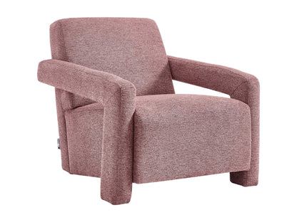 Fauteuil Japandi Texturé Rouge Isparta - Isparta