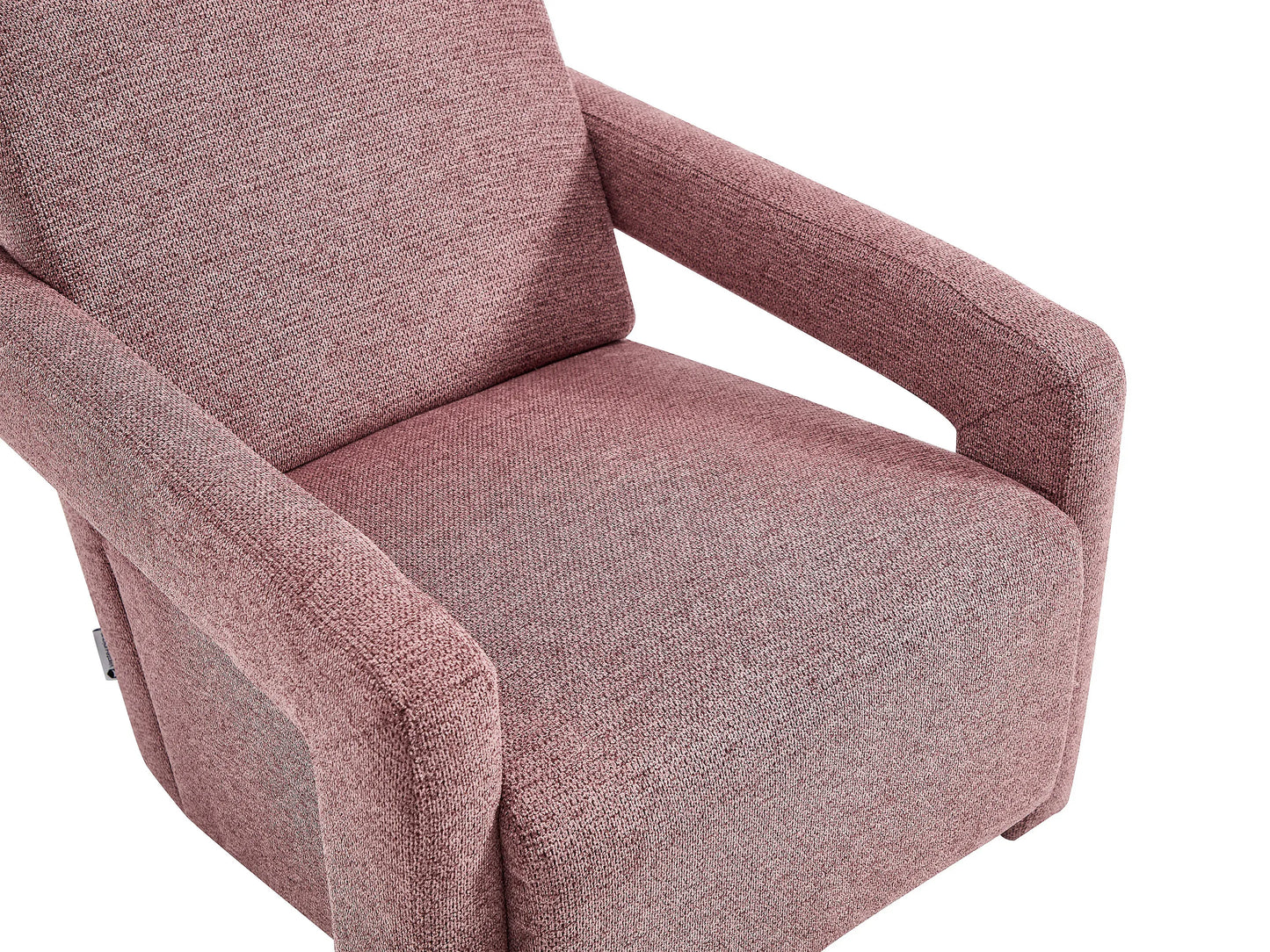 Fauteuil Japandi Texturé Rouge Isparta - Isparta