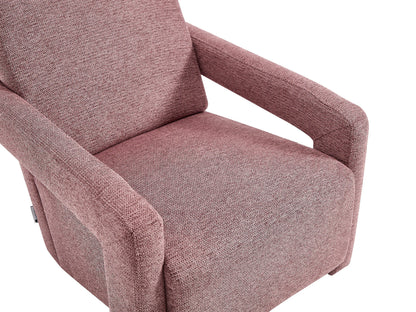 Fauteuil Japandi Texturé Rouge Isparta - Isparta
