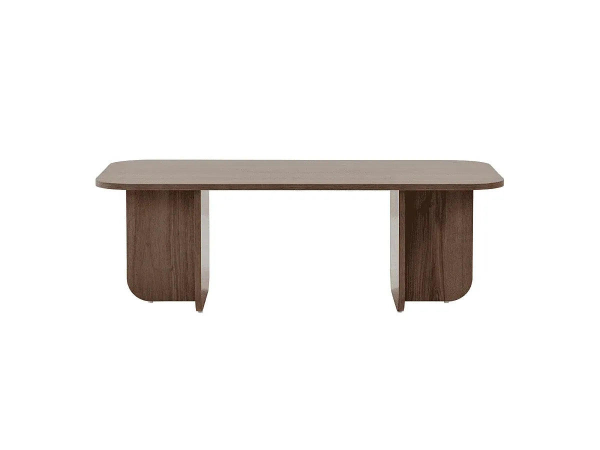 Table Basse Japandi Rectangulaire Bois Clair - Becaj