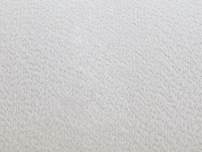 Table Basse Japandi Coffre Bouclette Blanche - Sorieli