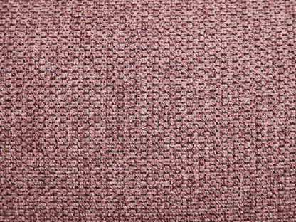 Fauteuil Japandi Pivotant Texturé Rouge - Pozeti