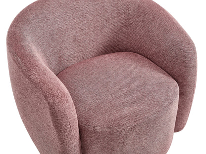 Fauteuil Japandi Texturé Rouge - Vereide