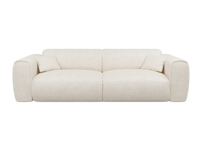 Canapé Japandi Convertible Express Texturé 4 Places Beige - Pognia