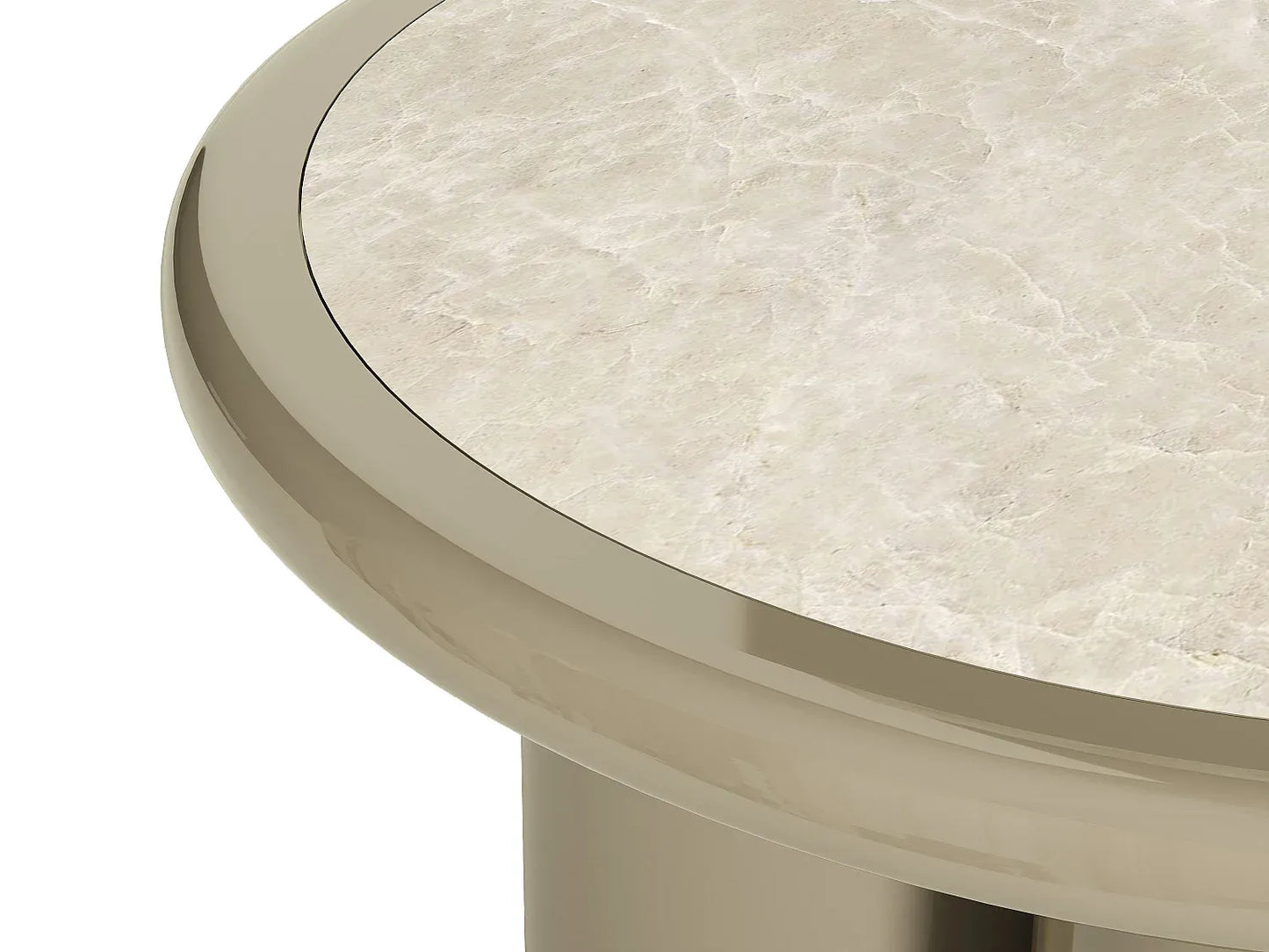 Table Basse Japandi Laqué Taupe - Dirama