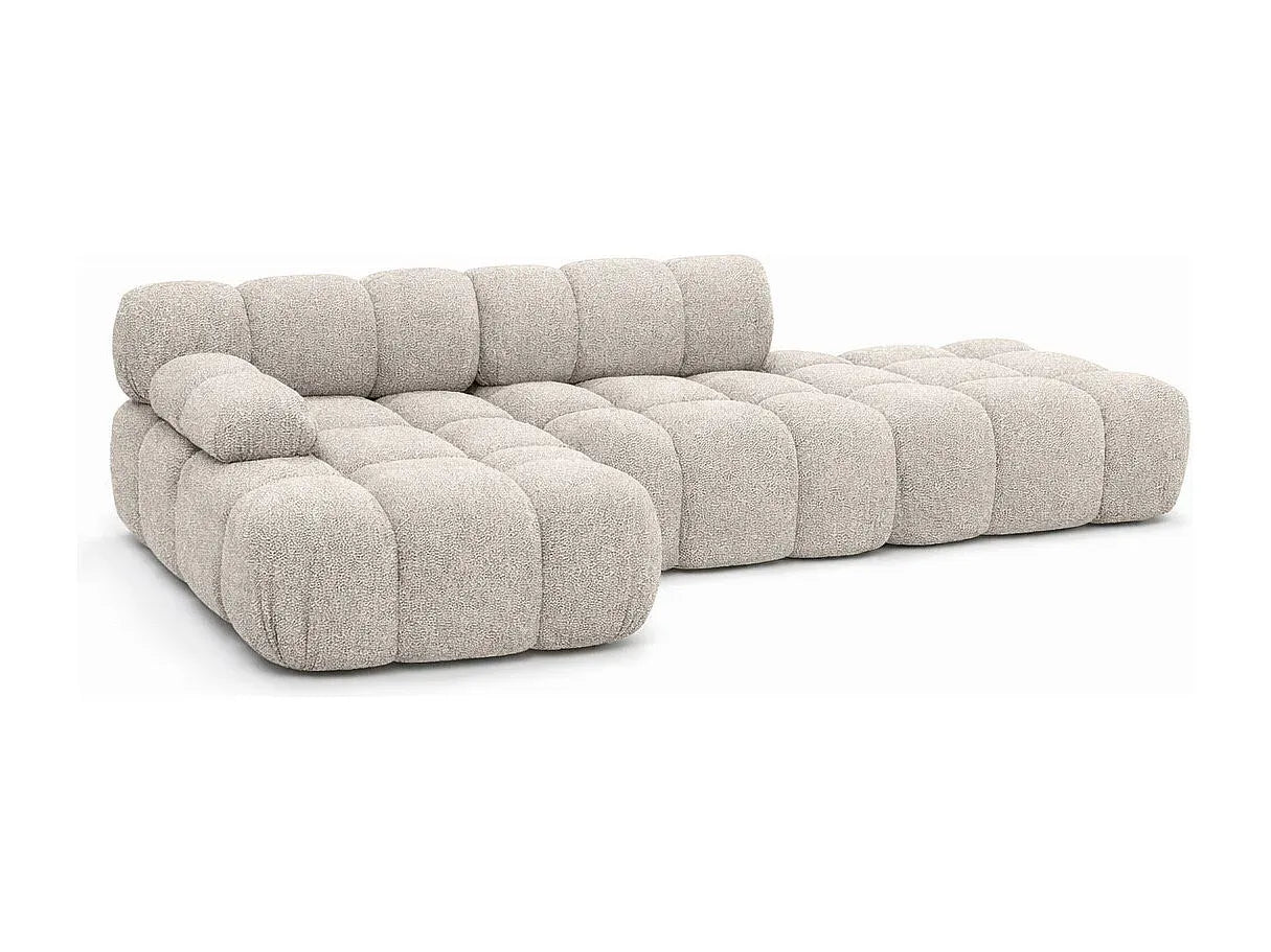 Canapé Japandi Modulaire Bouclette Abriamo - Selia