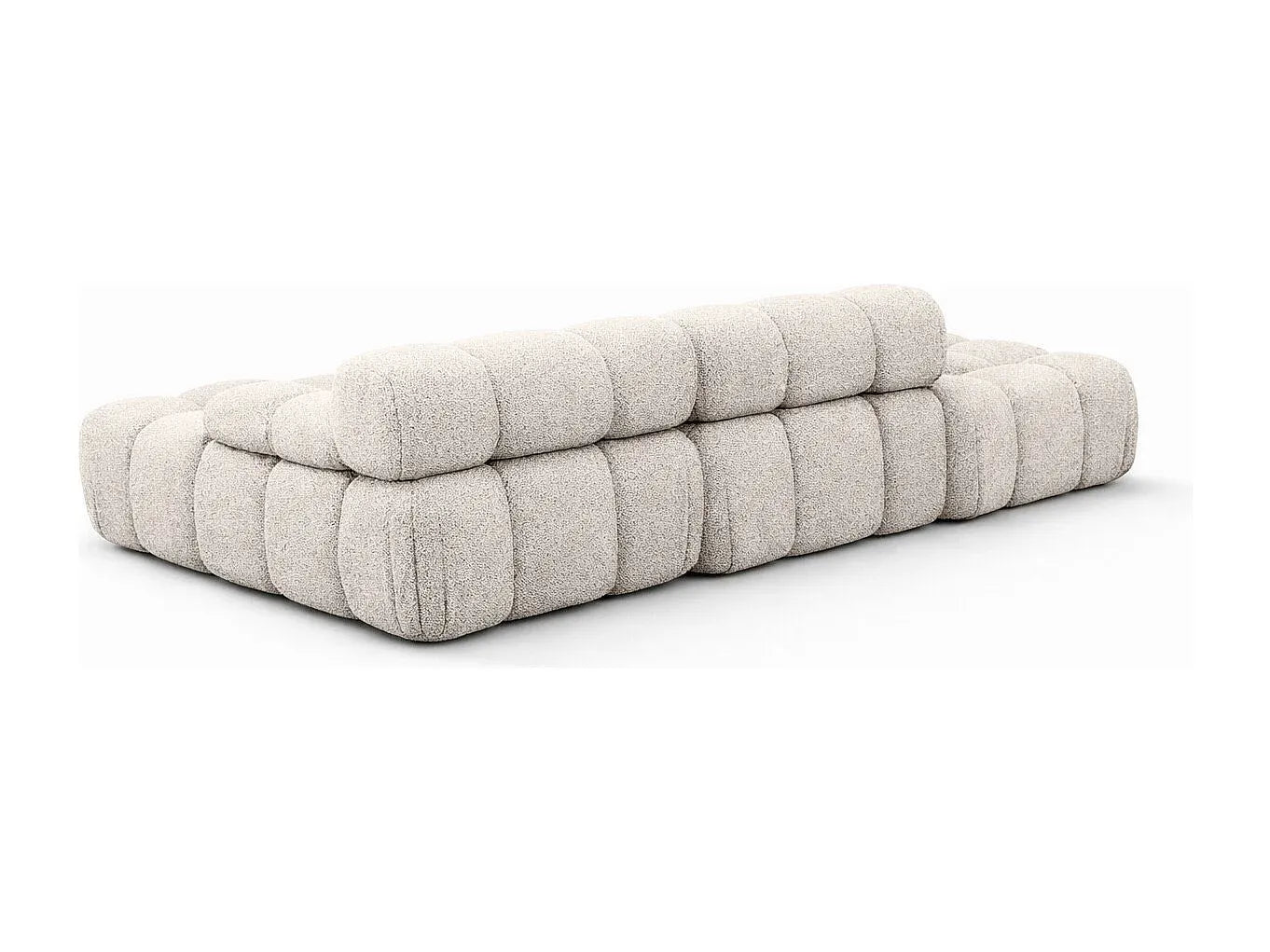 Canapé Japandi Modulaire Bouclette Abriamo - Selia