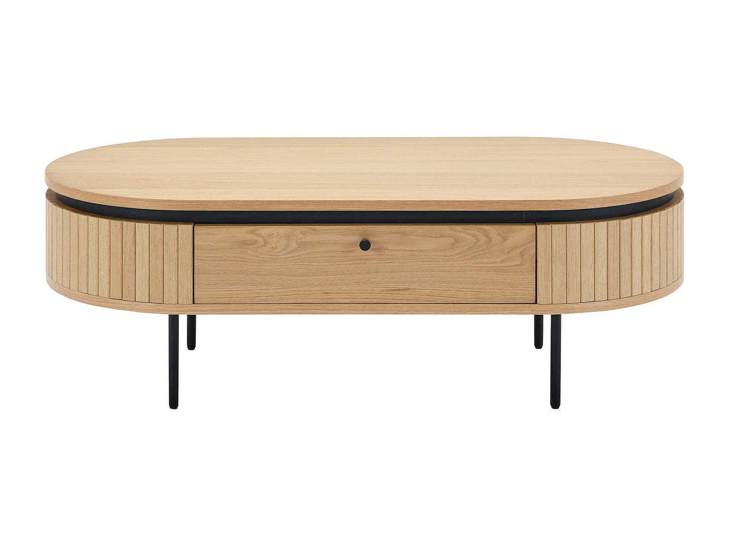 Table Basse Japandi Bois et Métal - Cardiona