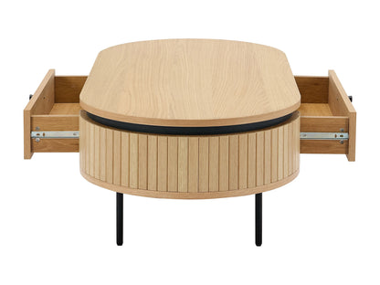 Table Basse Japandi Bois et Métal - Cardiona