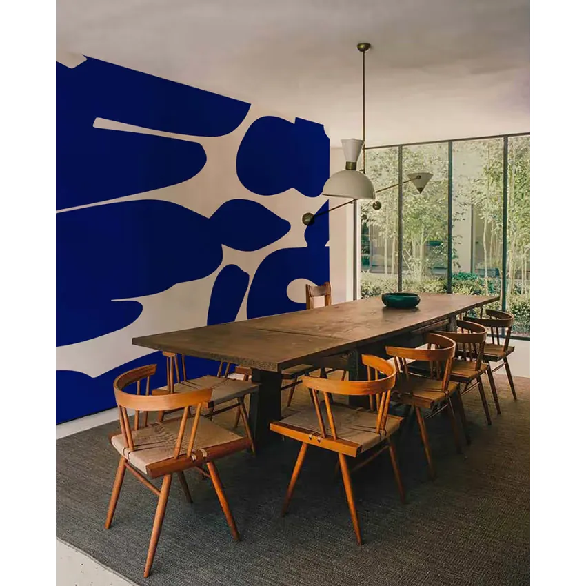 Papier peint Japandi Graphique 250x250 cm – Les Libertés