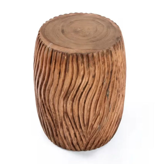 Tabouret Japandi Bois de Suar – Summer