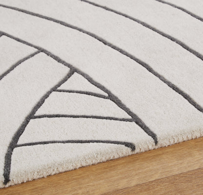 Tapis Japandi Laine Graphique – Kastos