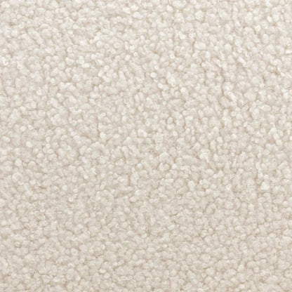 Fauteuil Japandi Bouclette Crème Noyer Clair – Amélie