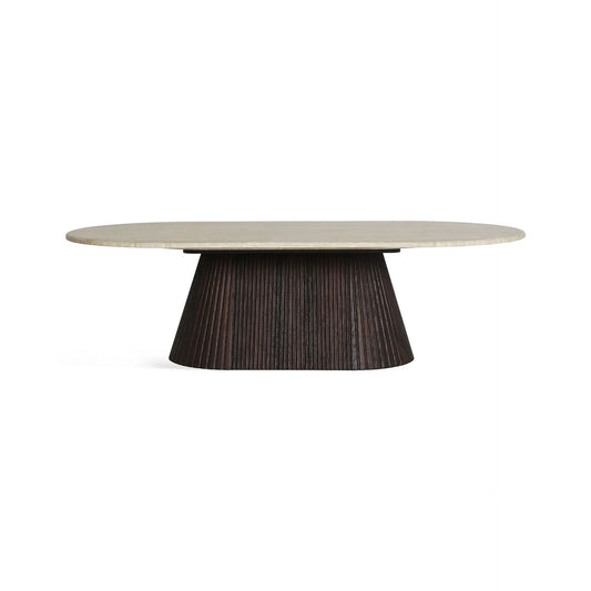 Table basse Japandi MDF Marron – Olmo