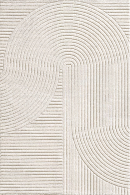 Tapis Japandi Bohème Crème – Everest