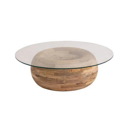 Table basse Japandi Bois Marron – Nara