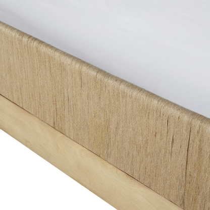 Lit Japandi 160x200 en fibre de sisal – Alès