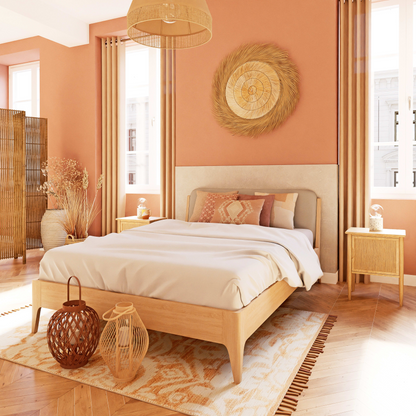 Lit Double Japandi beige 140x190 – Jordan