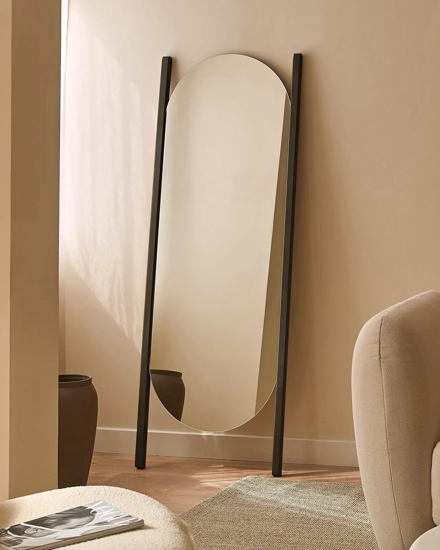 Miroir en Bois Japandi 165 cm – Lorea