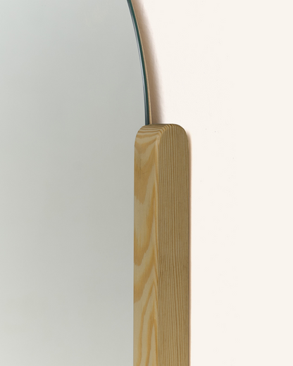 Miroir Japandi en bois 90 cm – Dena