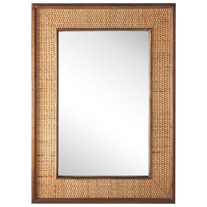 Miroir Japandi en bois clair – Iguala