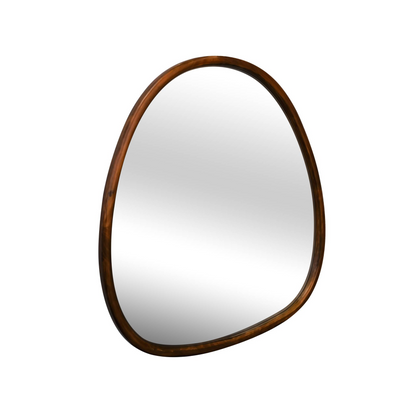 Miroir Organique Japandi en Sapin 55 cm - Charlie