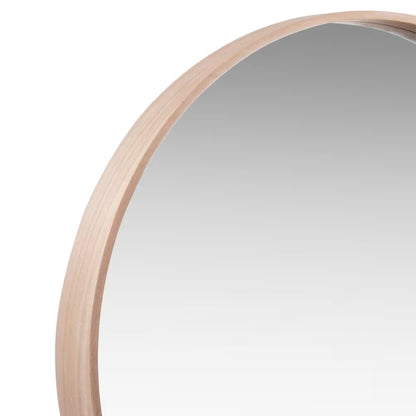 Miroir Japandi rond beige – Gabriel