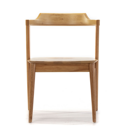 Pack 2 Chaises Japandi en bois massif couleur noyer – VENUS