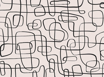 Papier Peint Japandi lignes fines 364x270 cm – Nom du Produit