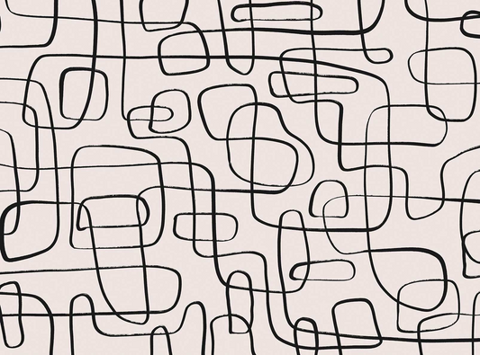 Papier Peint Japandi lignes fines 364x270 cm